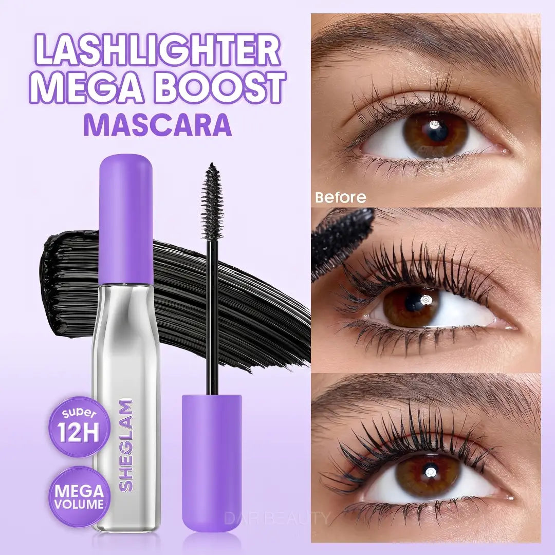 SHEGLAM Lashlighter Mega Boost Mascara (Waterproof)