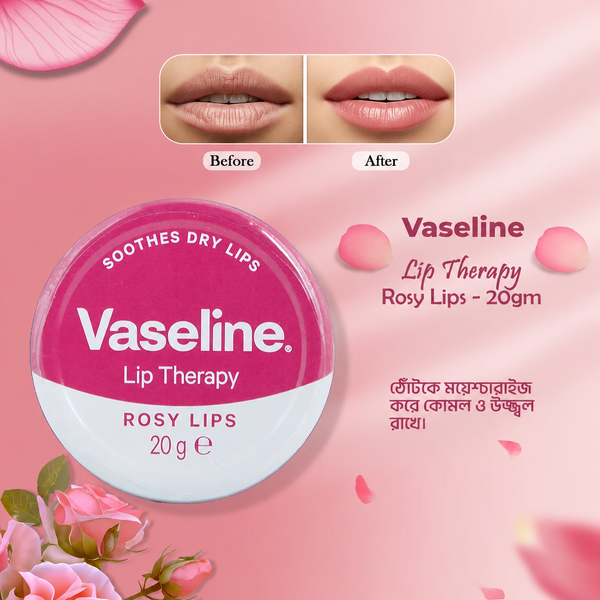 Vaseline Lip Therapy Rosy Lips 20g